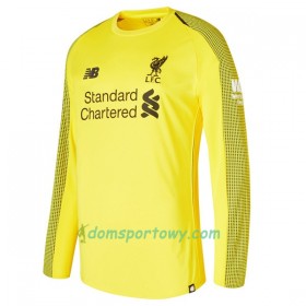 Koszulka Liverpool Bramkarska Domowe Koszulki Piłkarskie 2018-2019 Długi Rękaw